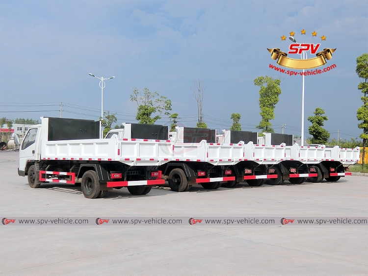 Tipper Truck JMC - 5 units -LB-1 Tipper Truck JMC - 5 units -LB-1